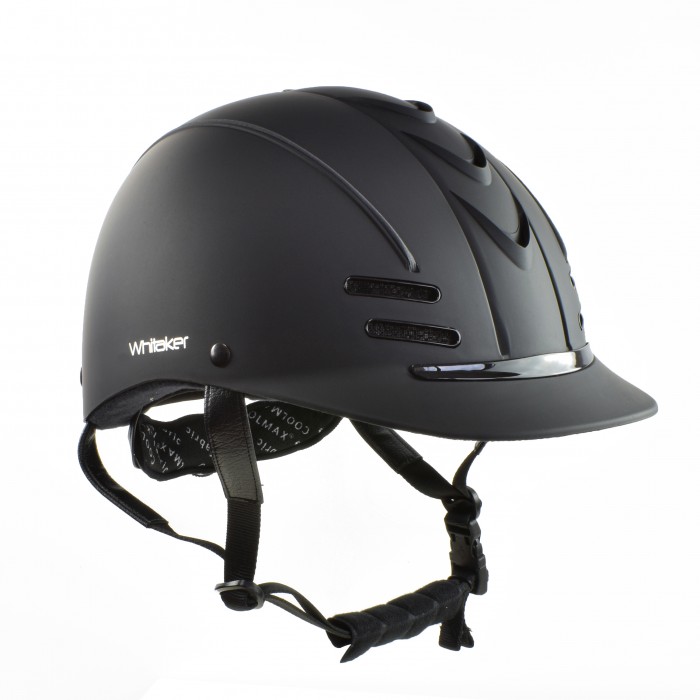 RH072 Club Young Rider Helmet in Black